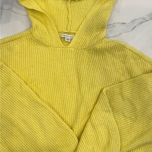American Eagle Outfitters Women's Cowl Neck Yellow Sweater
